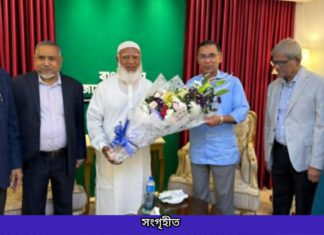 তারেক রহমান গেলেন জামায়াত আমিরের বাসায়